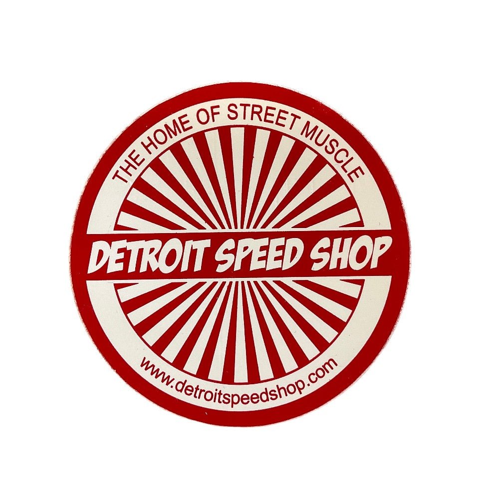 Sticker - Detroit Speed Shop Spokes - Detroit Shirt CompanyDetroit Shirt CompanyStickers (Accessories)