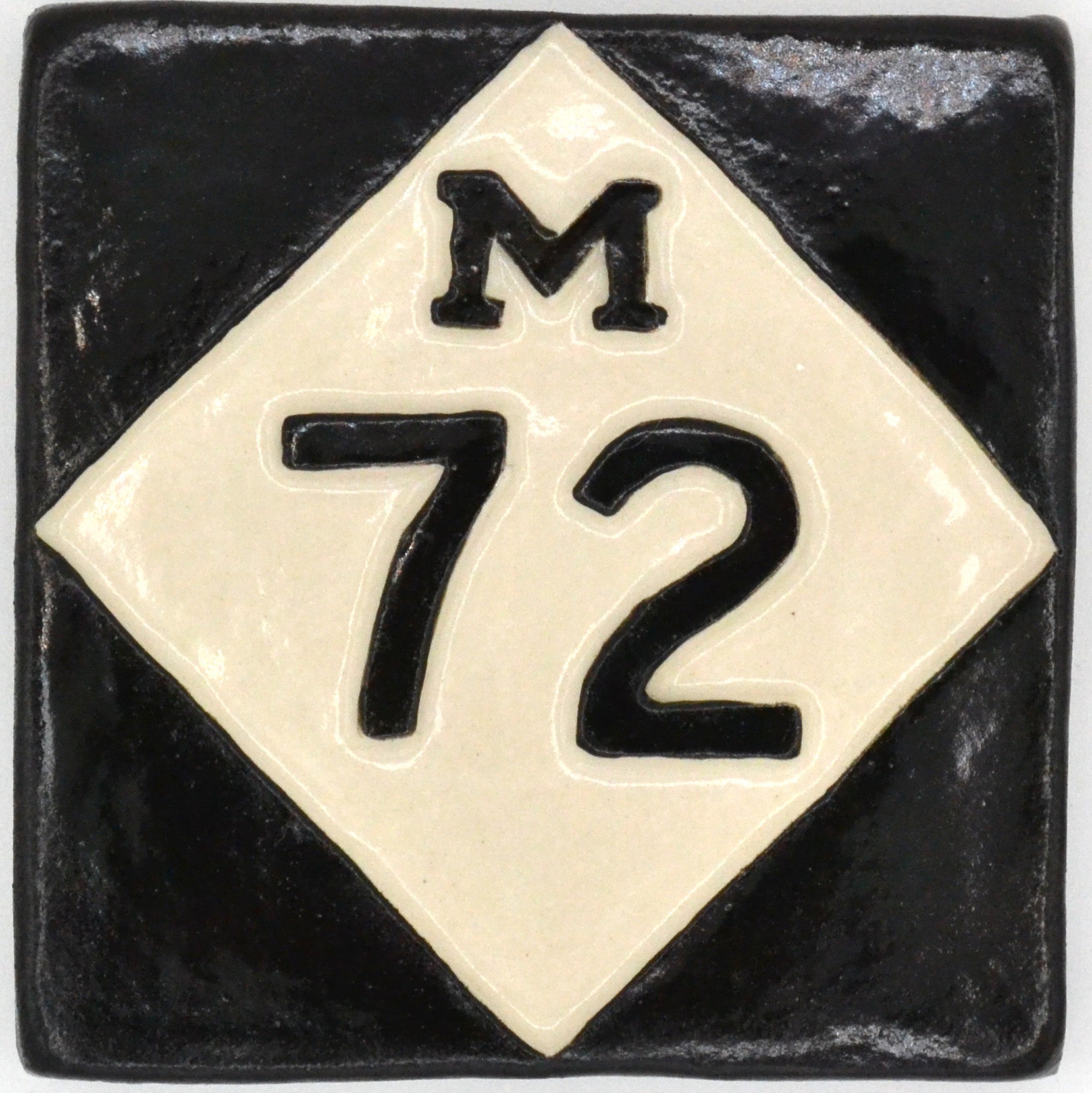 4x4 HWY M 72 Road Sign