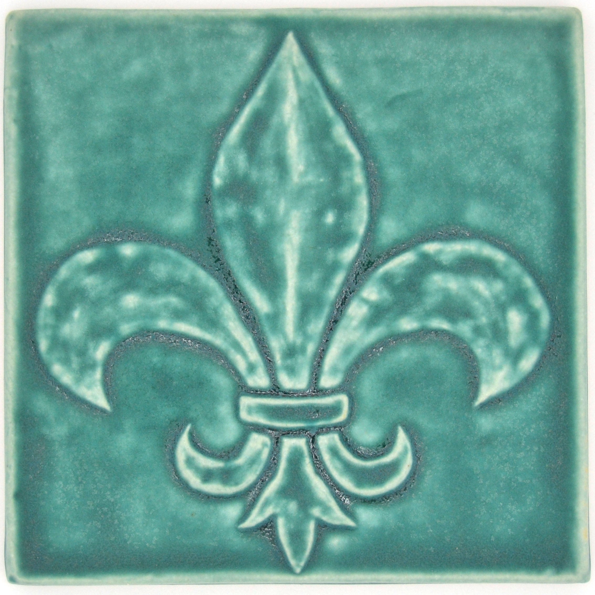 6x6 Fleur de Lis