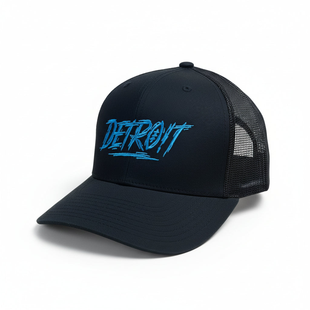Hat - Detroit Score Football Richardson Snapback