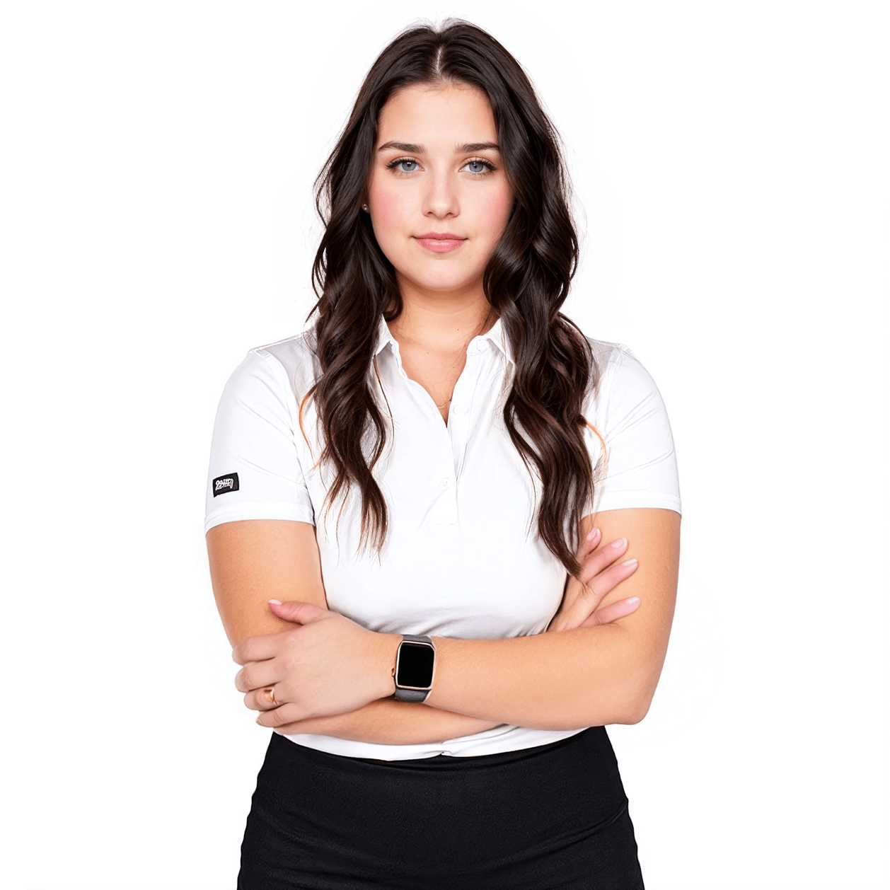 The Angry Snowman Women's Polo
