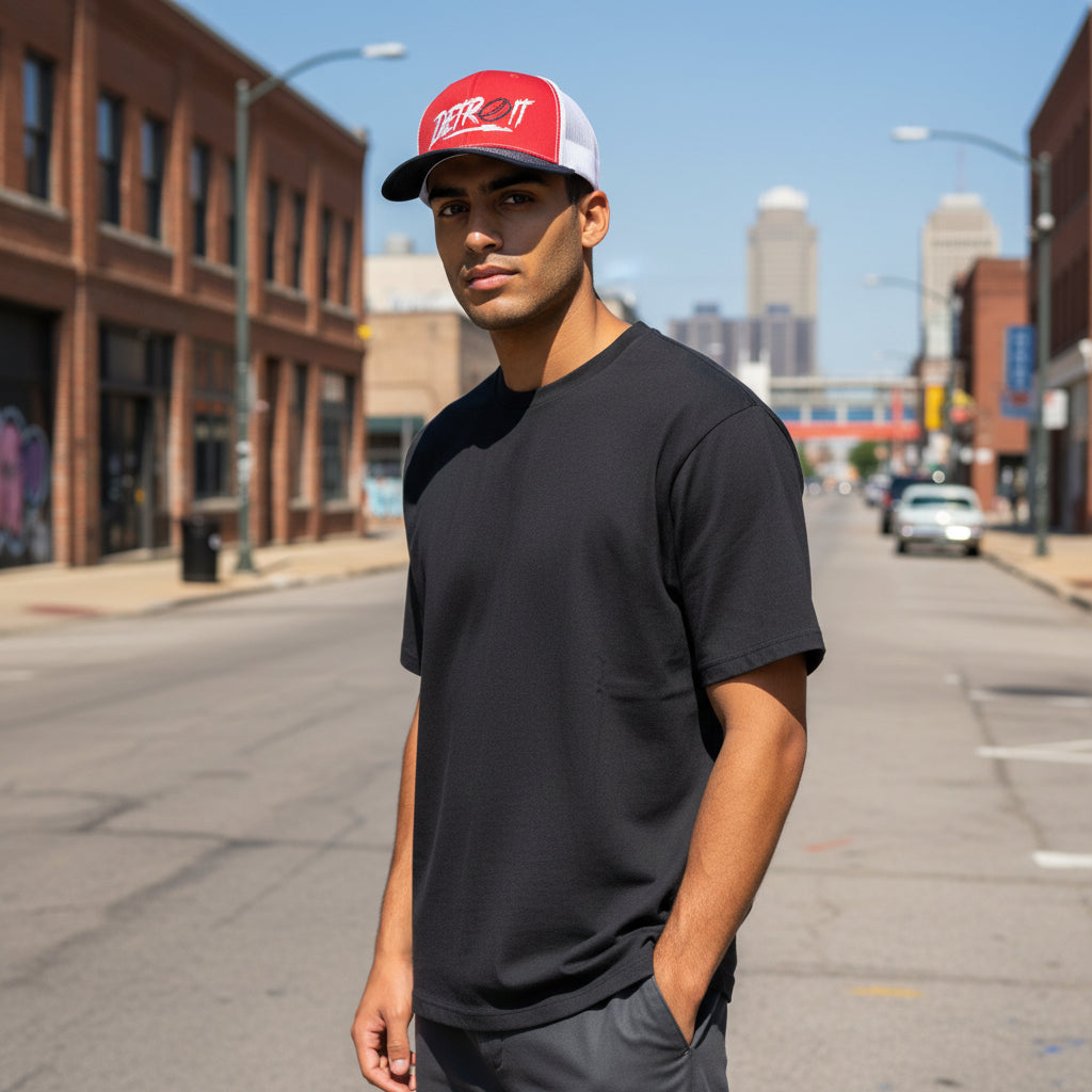 Hat - Detroit Score Hockey - Richardson Snapback