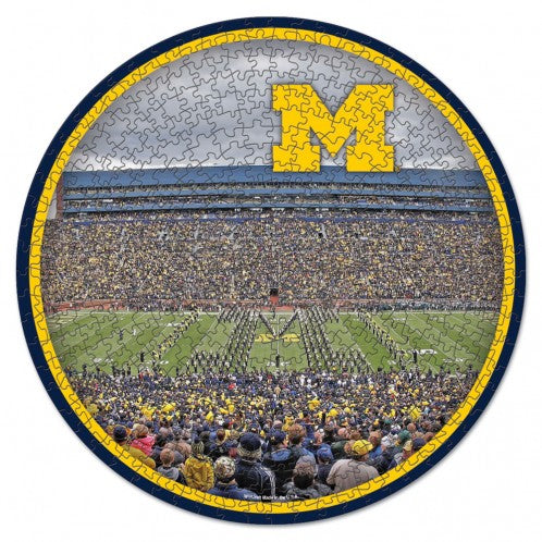 Michigan Wolverines Circle Puzzle