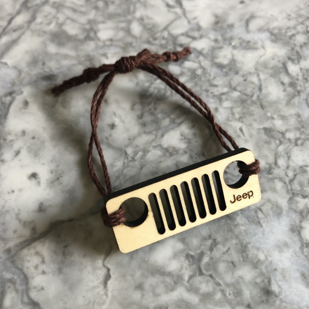 Ladies Bracelet - Jeep Grill Logo