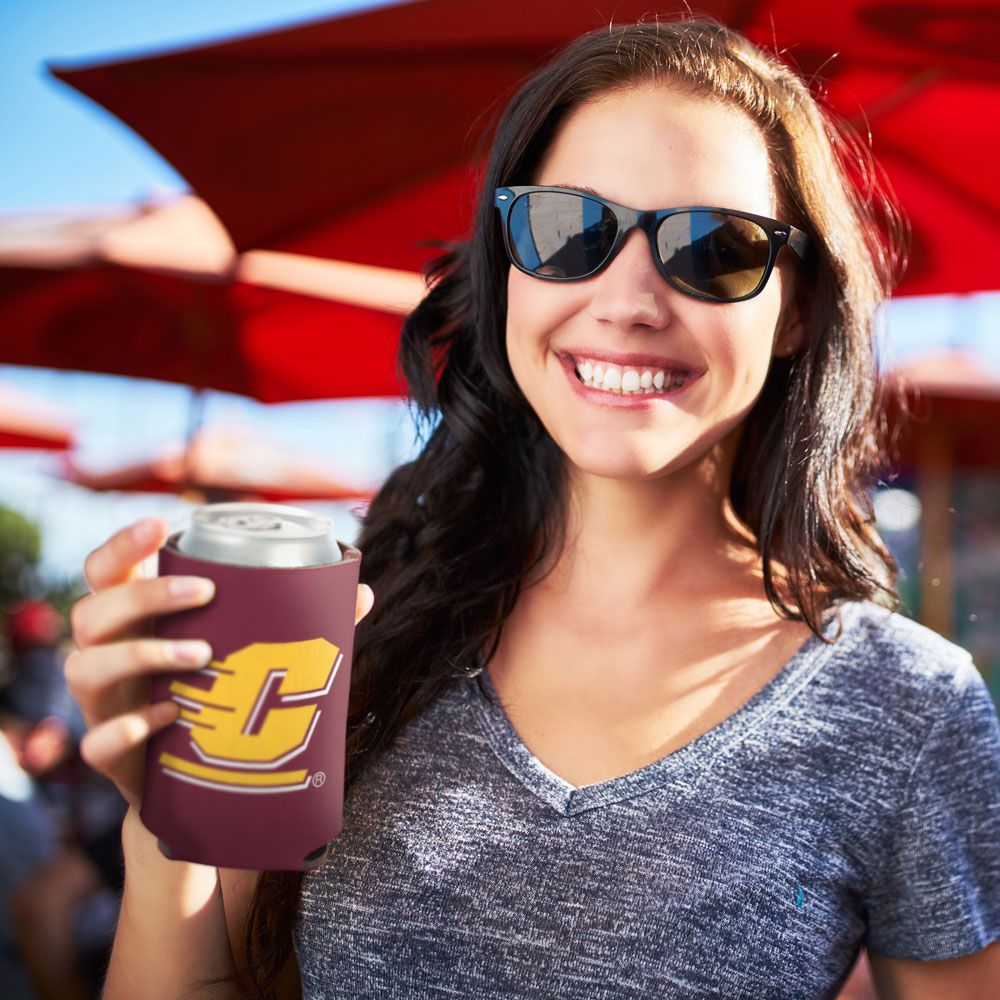 Central Michigan Chippewas - Logo Coozie