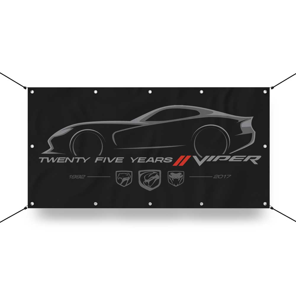 Banner - Dodge Viper 25 years