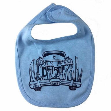 Detroit Baby bib made in USA-Detroit Shirt Company