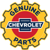 Metal Sign - Chevrolet Genuine Parts Gear