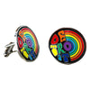 Cufflinks - Detroit Rainbow