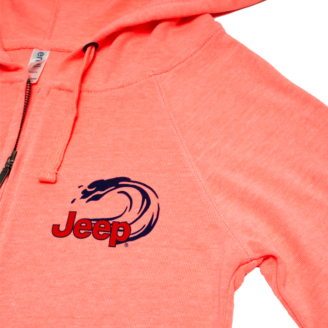 Ladies Jeep® Beachin' Good Time Zip-Hoodie