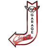 Metal Sign - Corvette Service Garage J Arrow