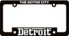 License Plate Frame - Grigio-Coasters-Detroit Shirt Company