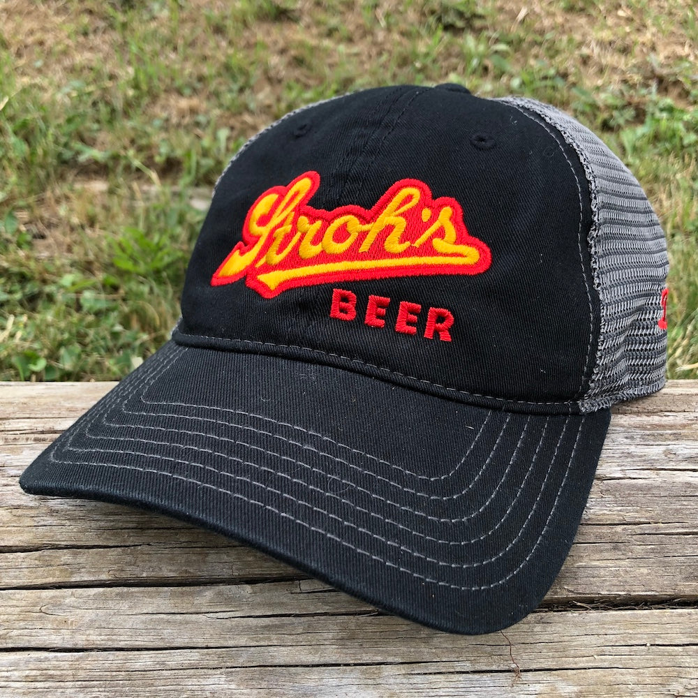 Hat - Stroh's Detroit, Mi Classic Trucker