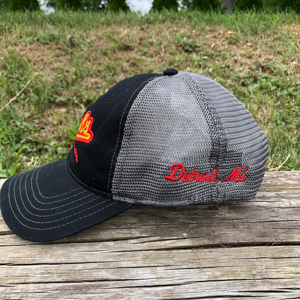 Hat - Stroh's Detroit, Mi Classic Trucker