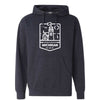 Michigan Lighthouse Hoodie Sweatshirt - Heather Navy