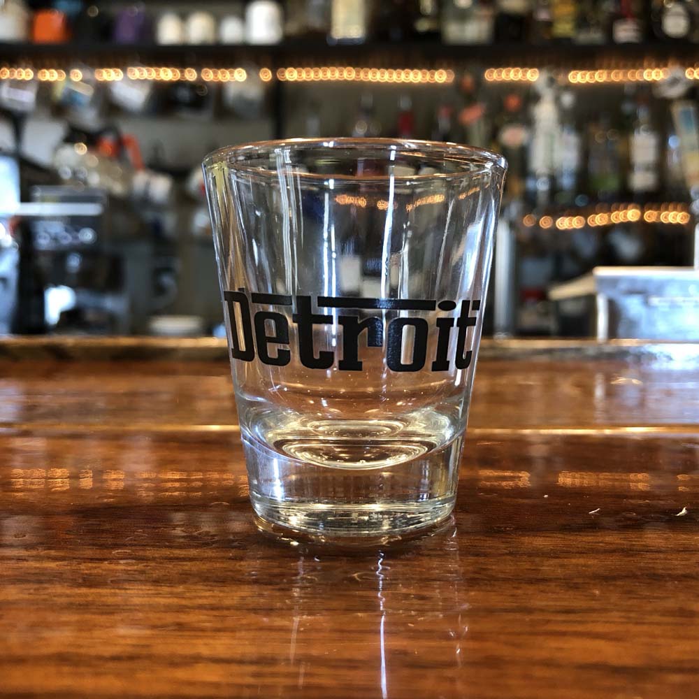 Shot Glass - Detroit Grigio