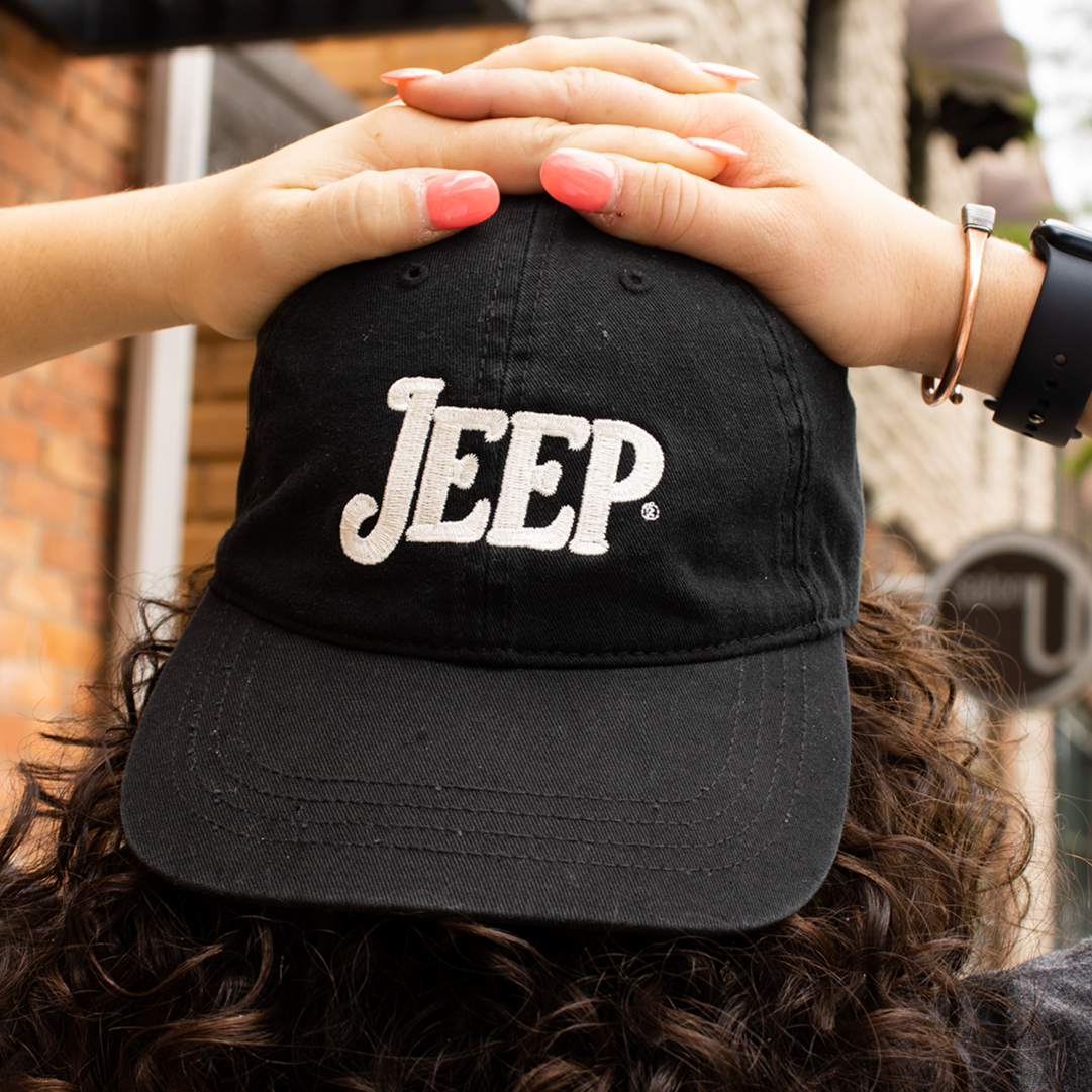 Hat - Jeep Vintage Chino Twill - Black