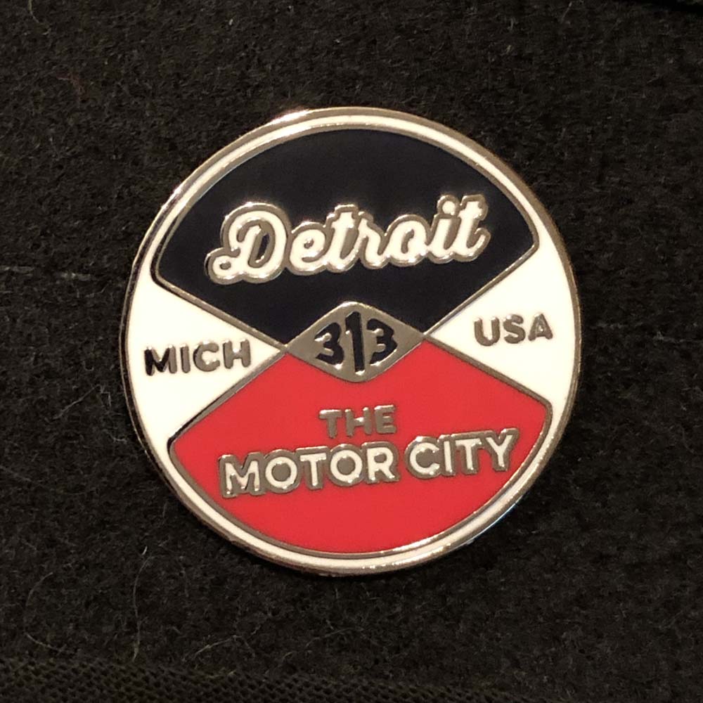 Enamel Pin - Detroit Reel