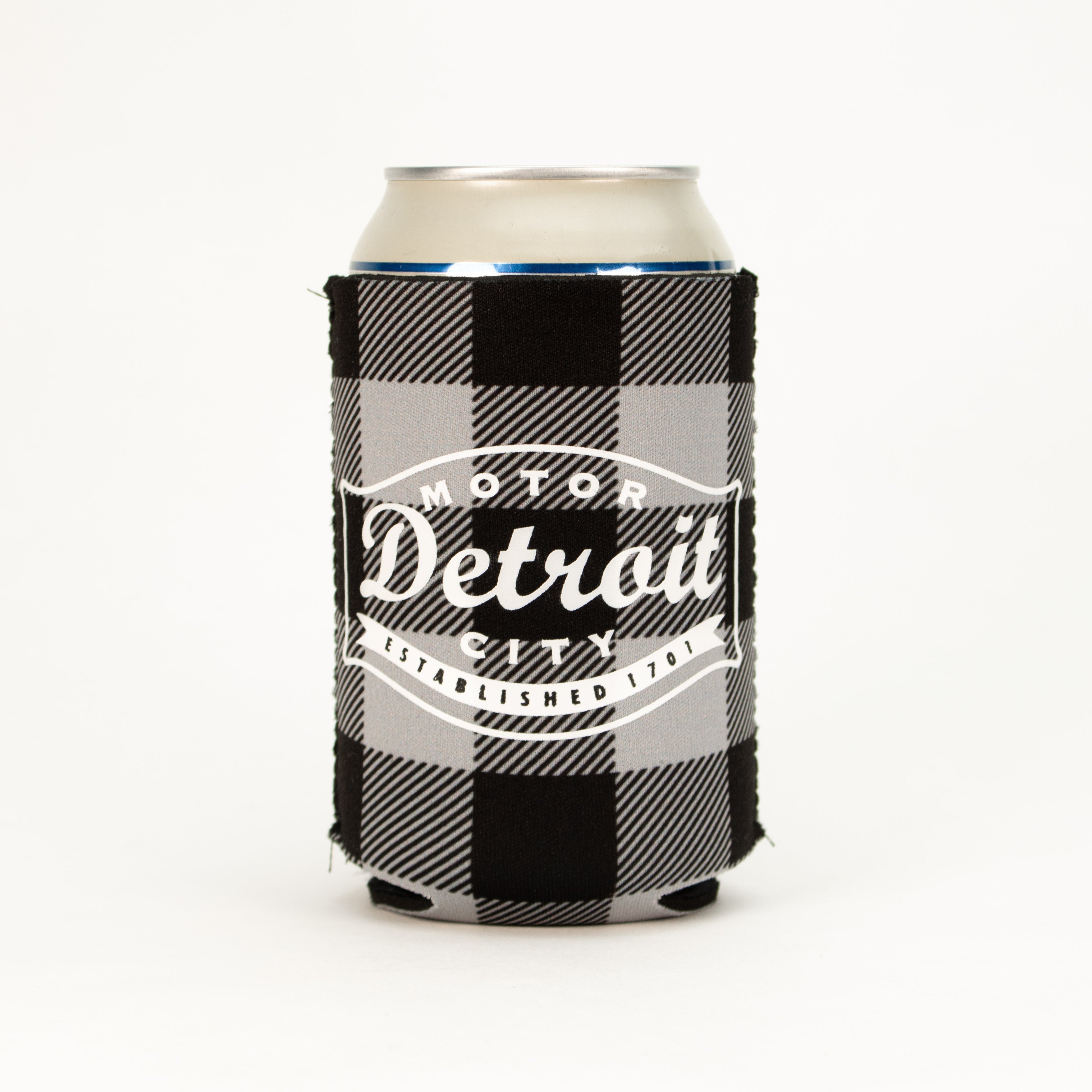 Coozie - Detroit Buckle Plaid