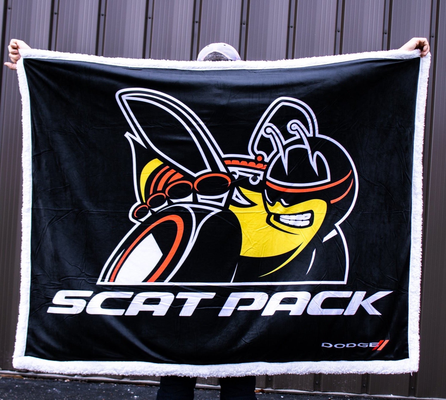 Dodge Scat Pack Sherpa Blanket