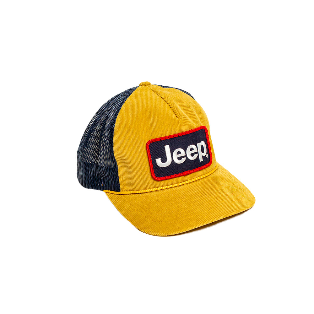 Hat - Jeep Richardson Troutdale Patch Amber Gold/Navy