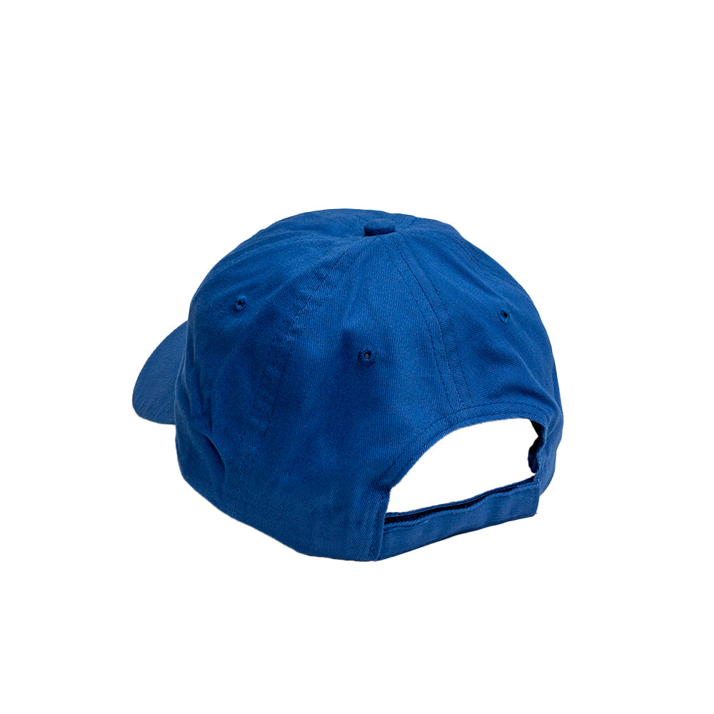 Hat - Mopar Omega w/stripes - Royal/White