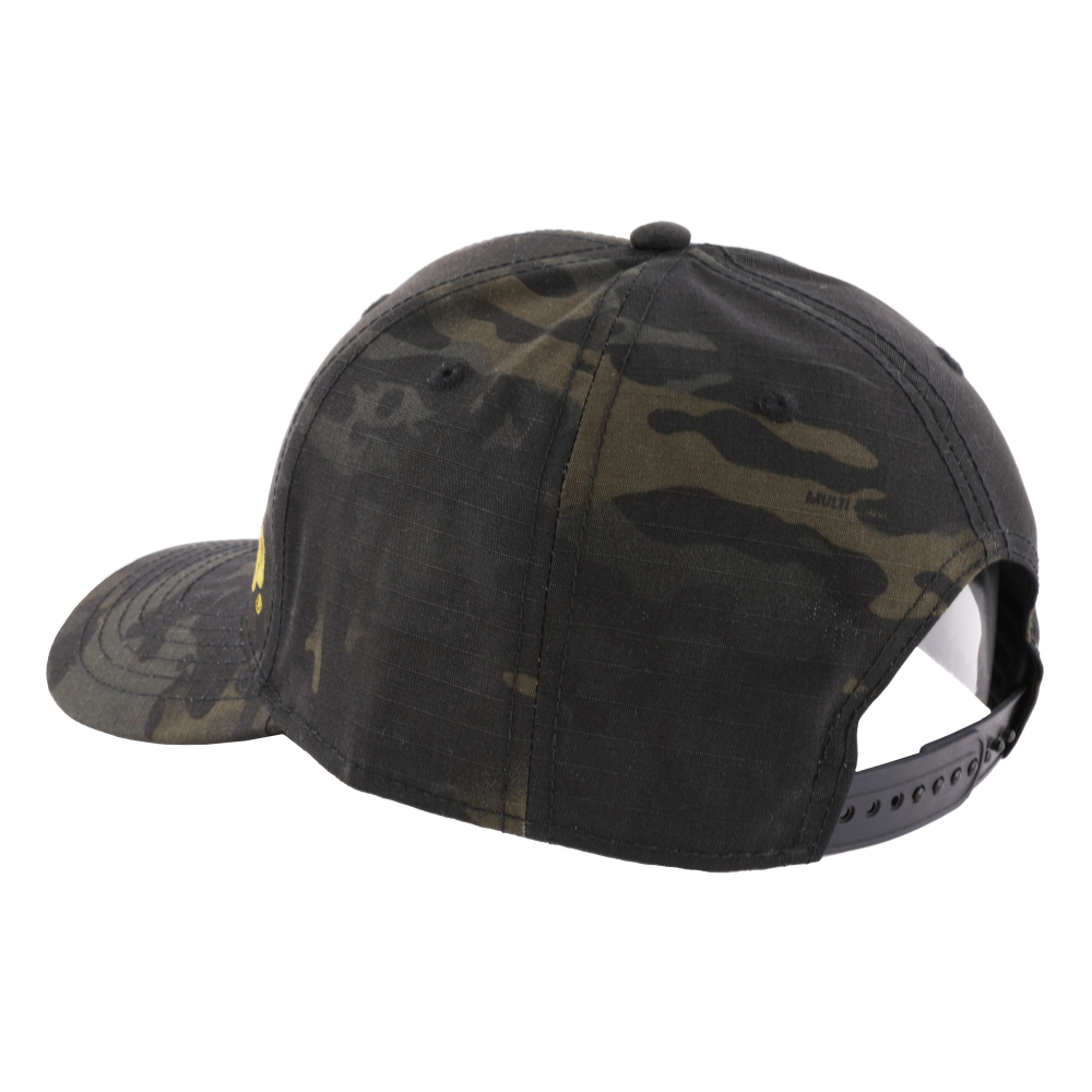 Hat - Jeep Text LP - Black Camo/Green