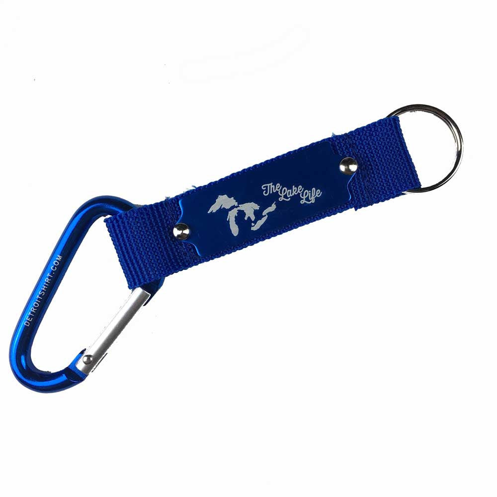 Keychain - The Lake Life carabiner-Keychain-Detroit Shirt Company