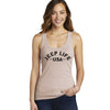 Ladies Jeep® Life Ribbed Tank Top - Blush