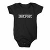 Baby Onesie - Detroit Grigio - Black