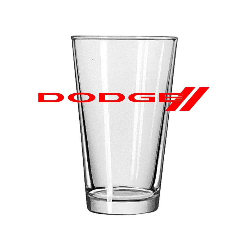 Pint Glass - Dodge-Glassware-Detroit Shirt Company