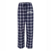 Detroit Bend Unisex Flannel Pants - Navy/Silver