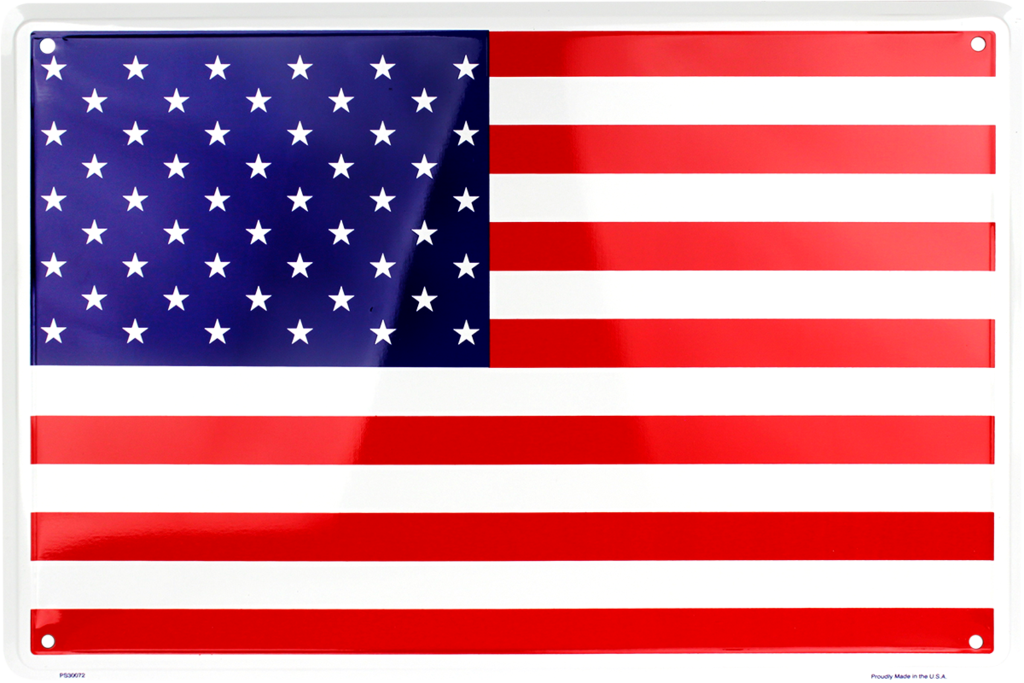 Metal Sign - American Flag