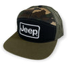 Hat - Jeep 7 Panel Flatbill Snapback Patch