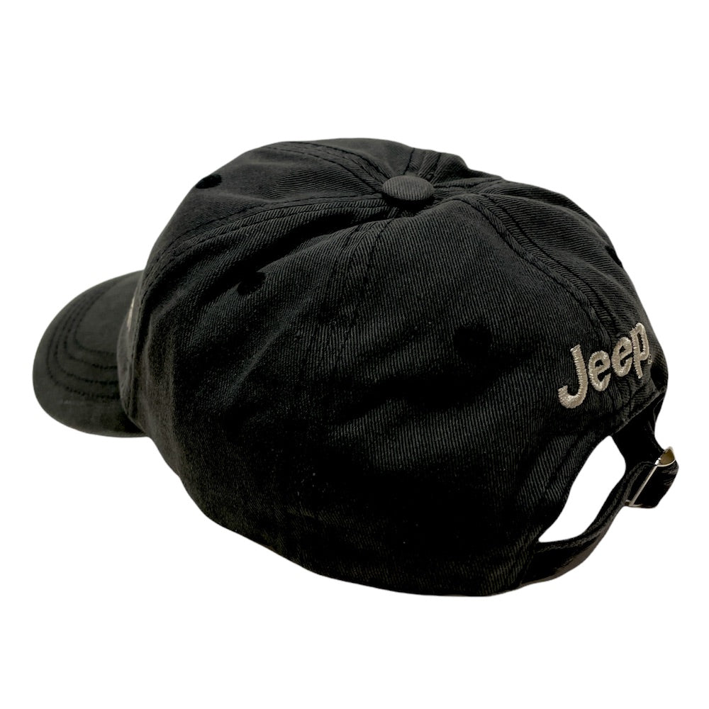 Hat - Jeep Grille Chino Twill Hat - Washed Black