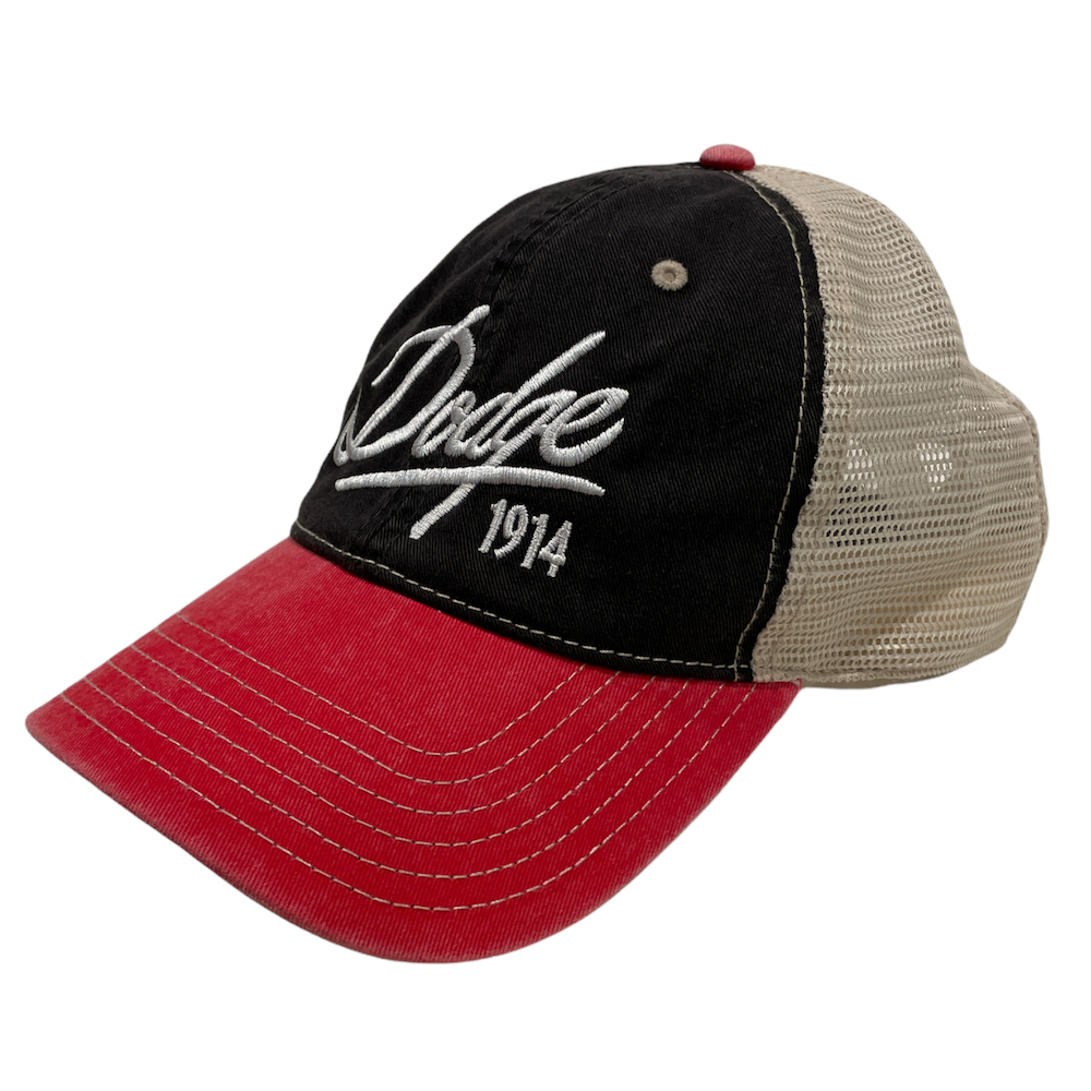 Hat - Dodge 1914 SnapBack - Black/Red/Stone