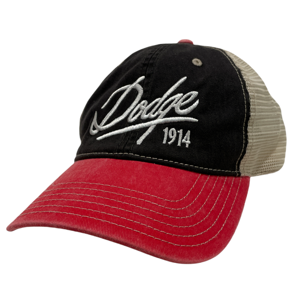 Hat - Dodge 1914 SnapBack - Black/Red/Stone