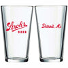 Pint Glass - Stroh's Script