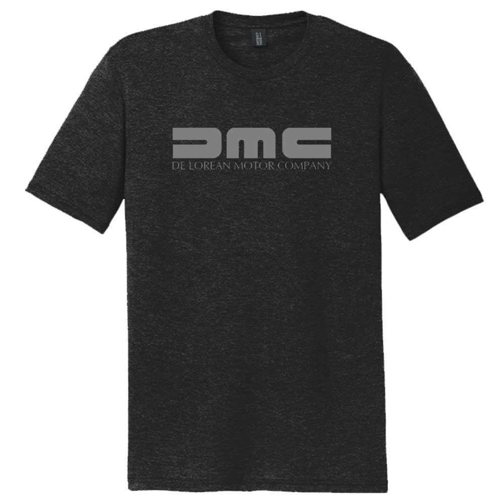 Mens DeLorean DMC Logo - Black