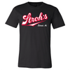 Mens Stroh's Script T-shirt (Black)