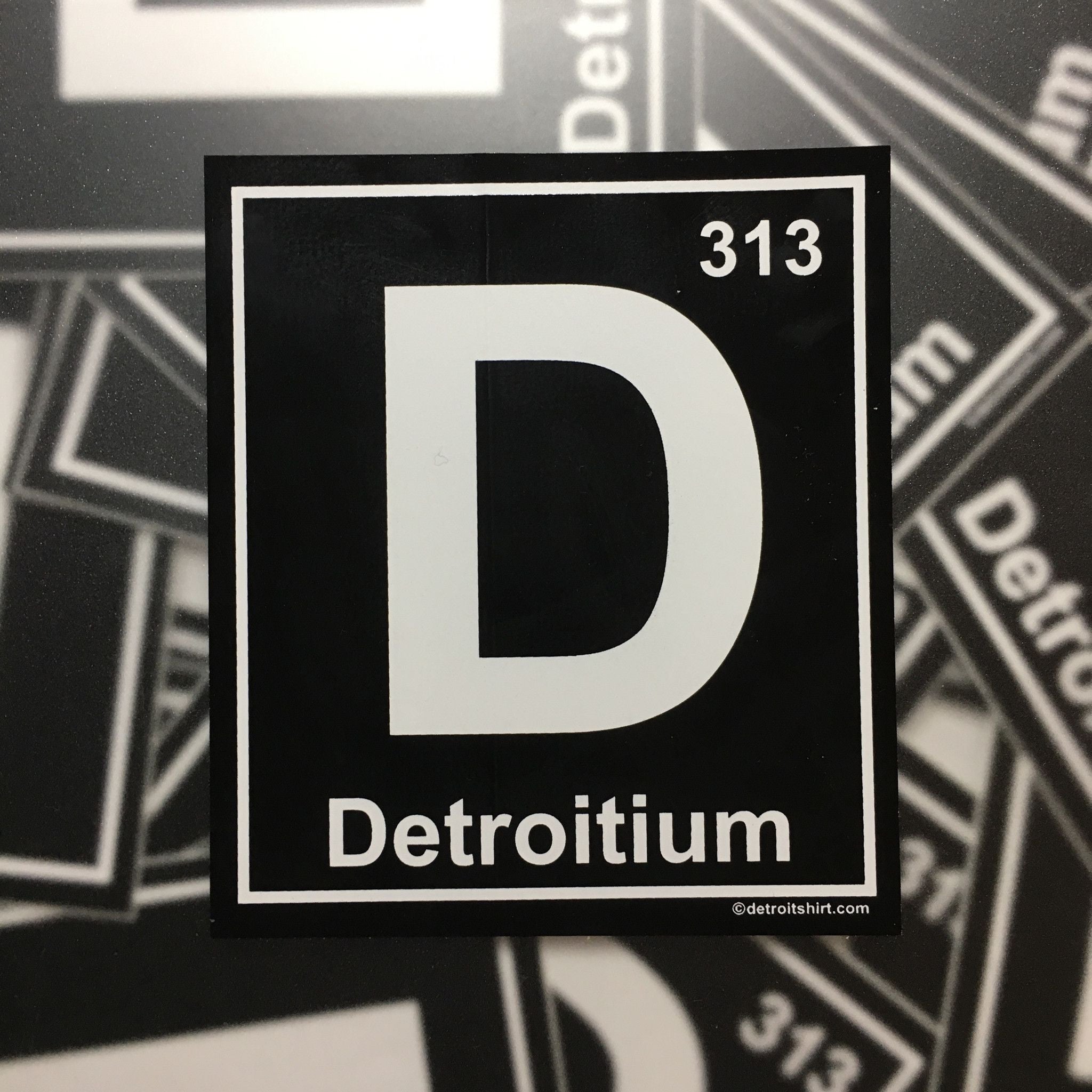 Sticker - Detroitium-Sticker-Detroit Shirt Company