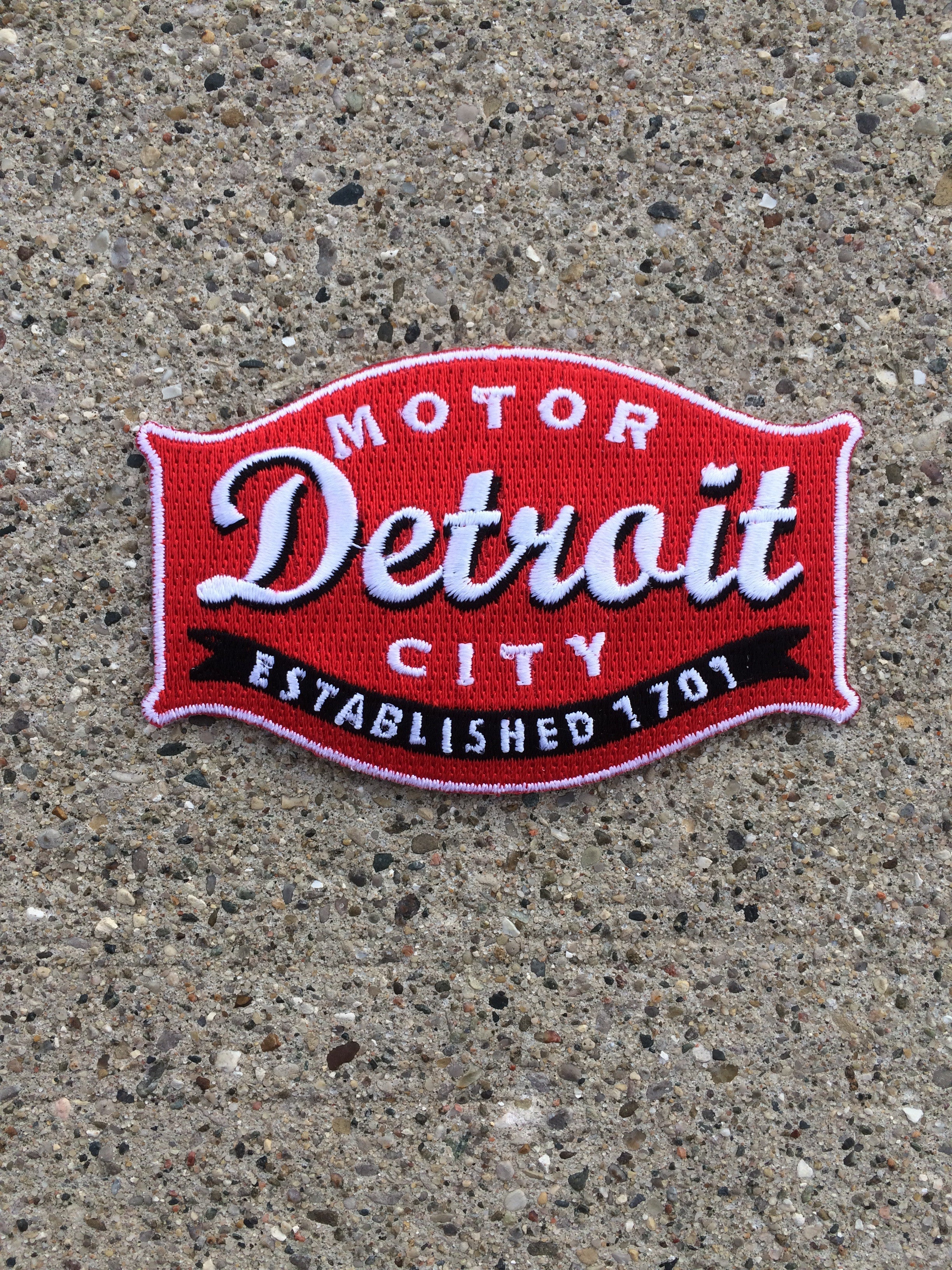 Patch - Detroit Buckle-Patches-Detroit Shirt Company