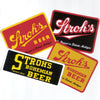 Sticker Set - Stroh's Beer Rectangles