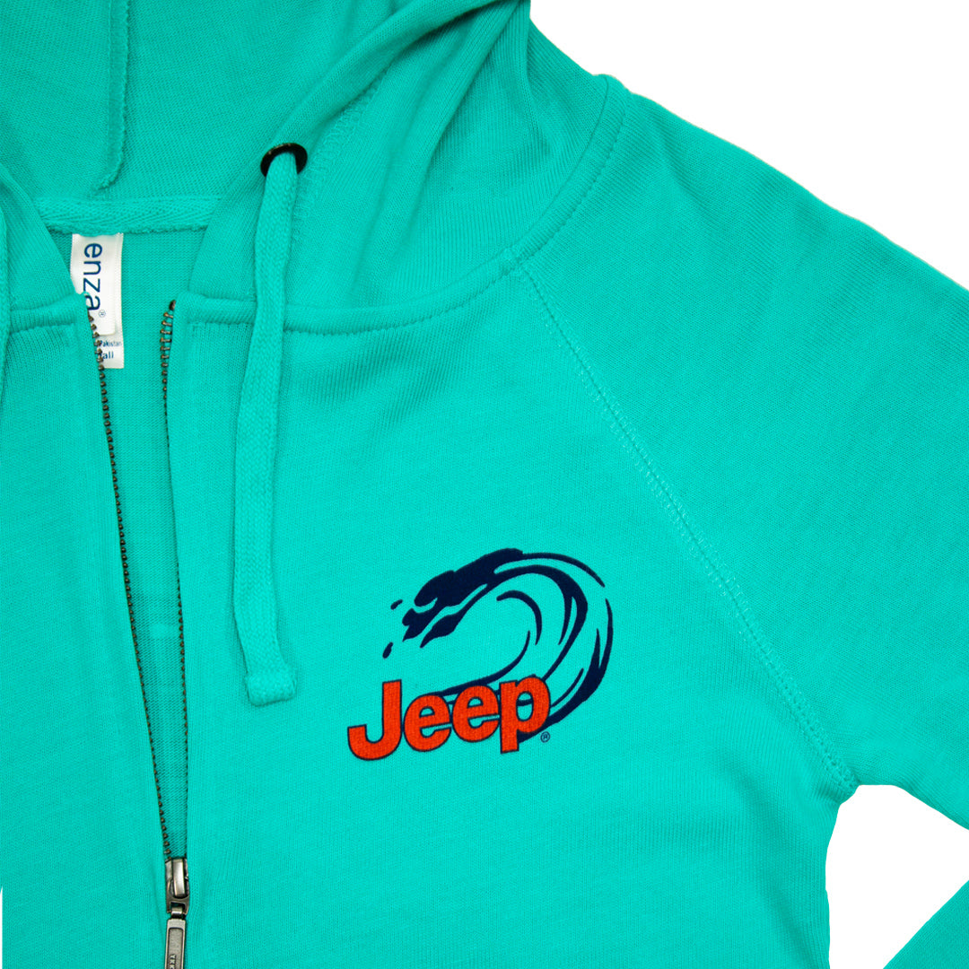 Ladies Jeep® Beachin' Good Time Zip-Hoodie