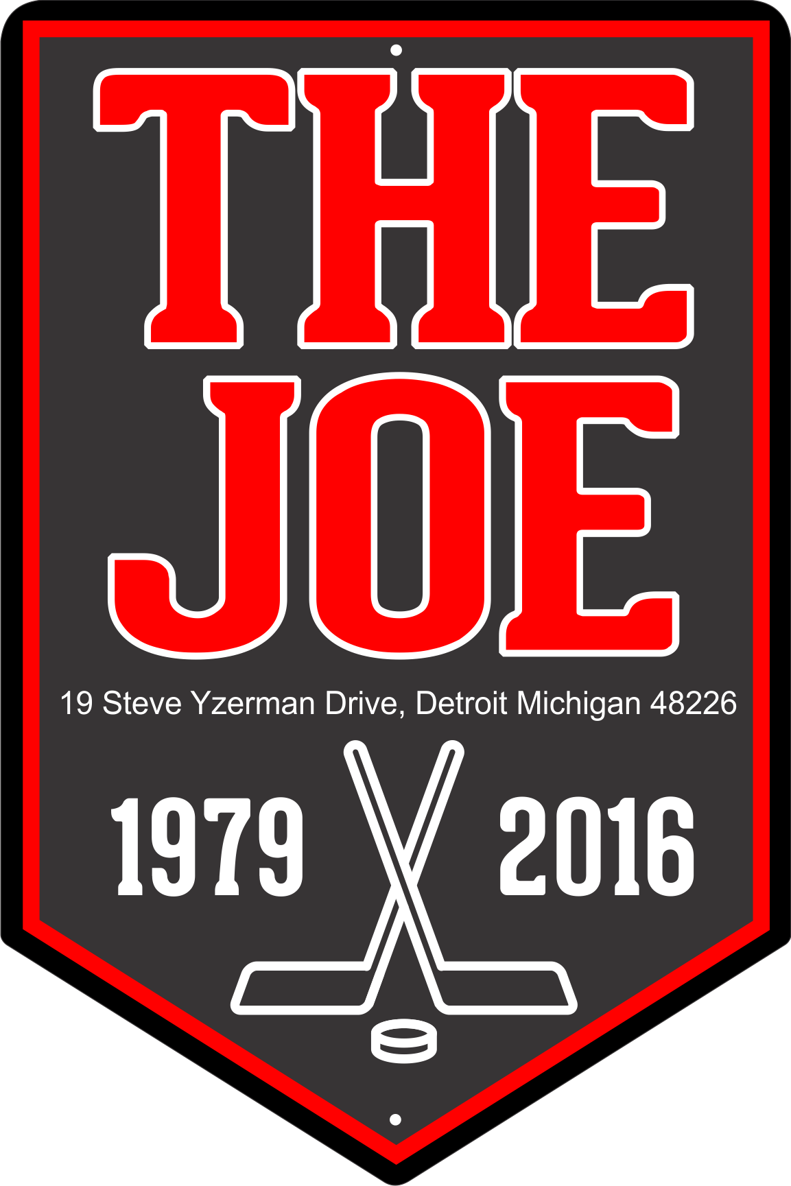 Sign - The Joe Banner-Sign-Detroit Shirt Company