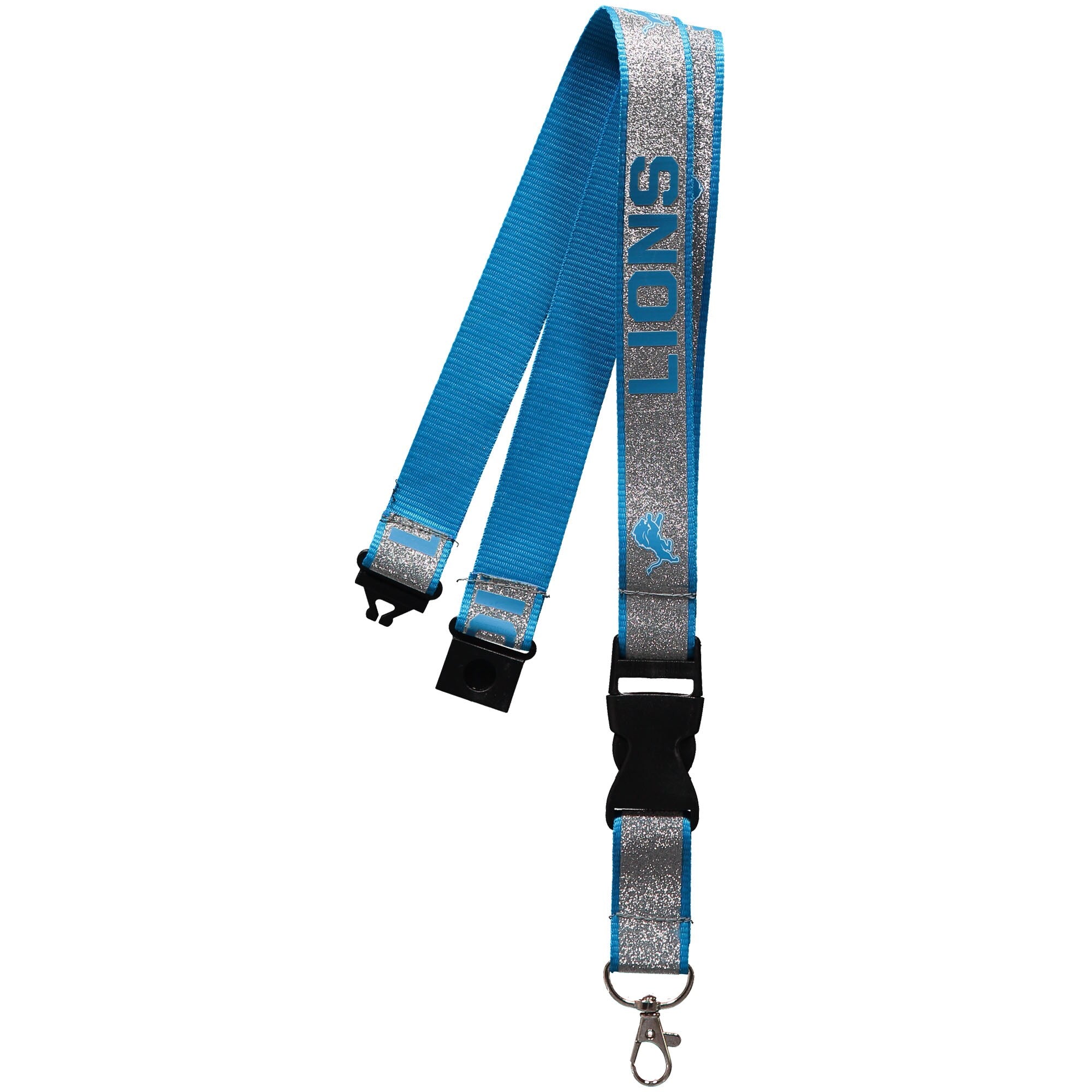 Detroit Lions - 1" Sparkle Lanyard-FINAL SALE